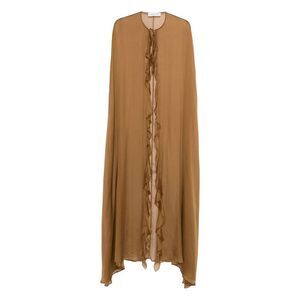 Raquel Diniz Brown Coats - Capes Women
